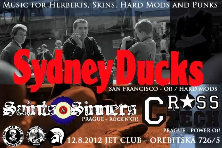 KONCERTY Sydney Ducks Flyer